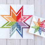 Outline Star Foundation Paper Piecing Pattern, Fpp, Pdf Download Inside Printable Paper Piecing Patterns