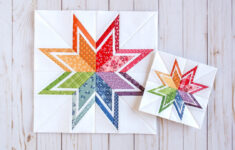 Outline Star Foundation Paper Piecing Pattern, Fpp, Pdf-Download inside Printable Paper Piecing Patterns