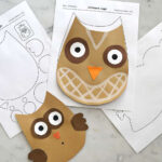 Owl Template   Childhood Magic Pertaining To Printable Paper Owl Craft