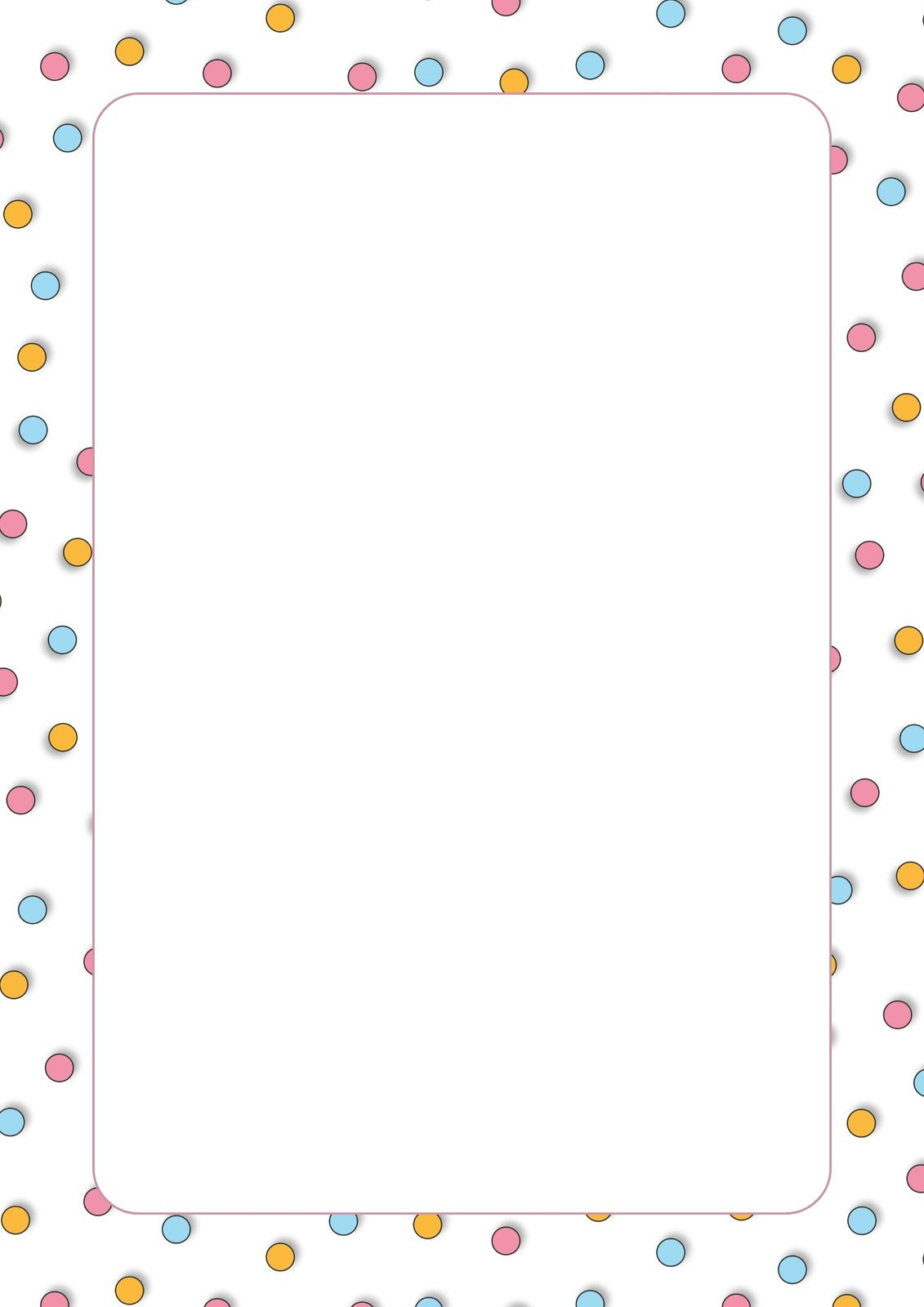 Page 12 - Free Printable Page Border Templates You Can Customize pertaining to Printable Paper with Border