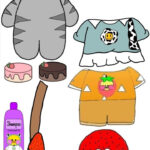 Page 6 | Boneka Binatang, Boneka Hewan, Pakaian Boneka Throughout Printable Paper Doll Cat