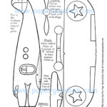 Paper Airplane: Color Cut Fly Toy (Printable Digital Download)   Etsy In Printable Paper Planes