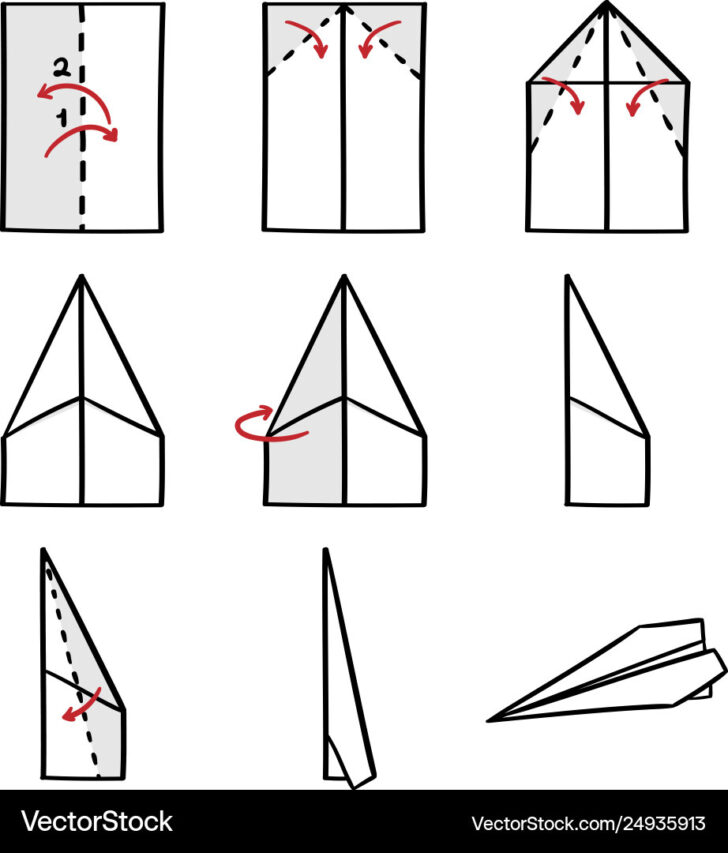 Printable Paper Airplane Design