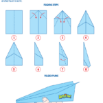 Paper Airplane Templates For Kids   10 Free Pdf Printables In Free Printable Paper Airplane Templates For Kids
