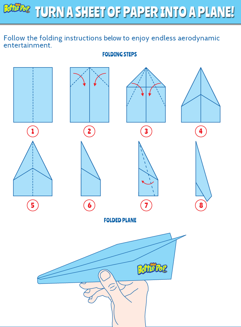 Paper Airplane Templates For Kids - 10 Free Pdf Printables regarding Free Printable Paper Airplane Templates Free Download