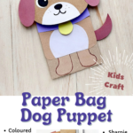 Paper Bag Dog Puppet With Free Template | Ottawa Mommy Club With Printable Paper Bag Puppets