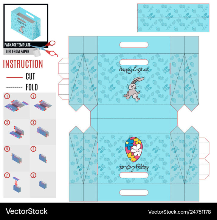 Printable Paper Bag Template