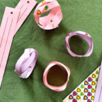 Paper Bracelet With Printable Template   Messy Momma Crafts Throughout Printable Paper Bracelets