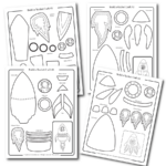 Paper Build A Rocket Craft For Kids | Free Pdf Template With Printable Paper Rocket Template
