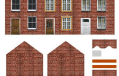 Paper Buildings - 10 Free Pdf Printables | Printablee for Printable Paper Building Models