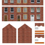 Paper Buildings   10 Free Pdf Printables | Printablee In Printable Paper Buildings