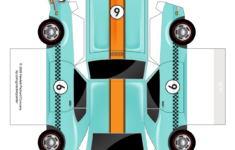 Paper Cars - 12 Free Pdf Printables | Printablee intended for Printable Paper Car Template