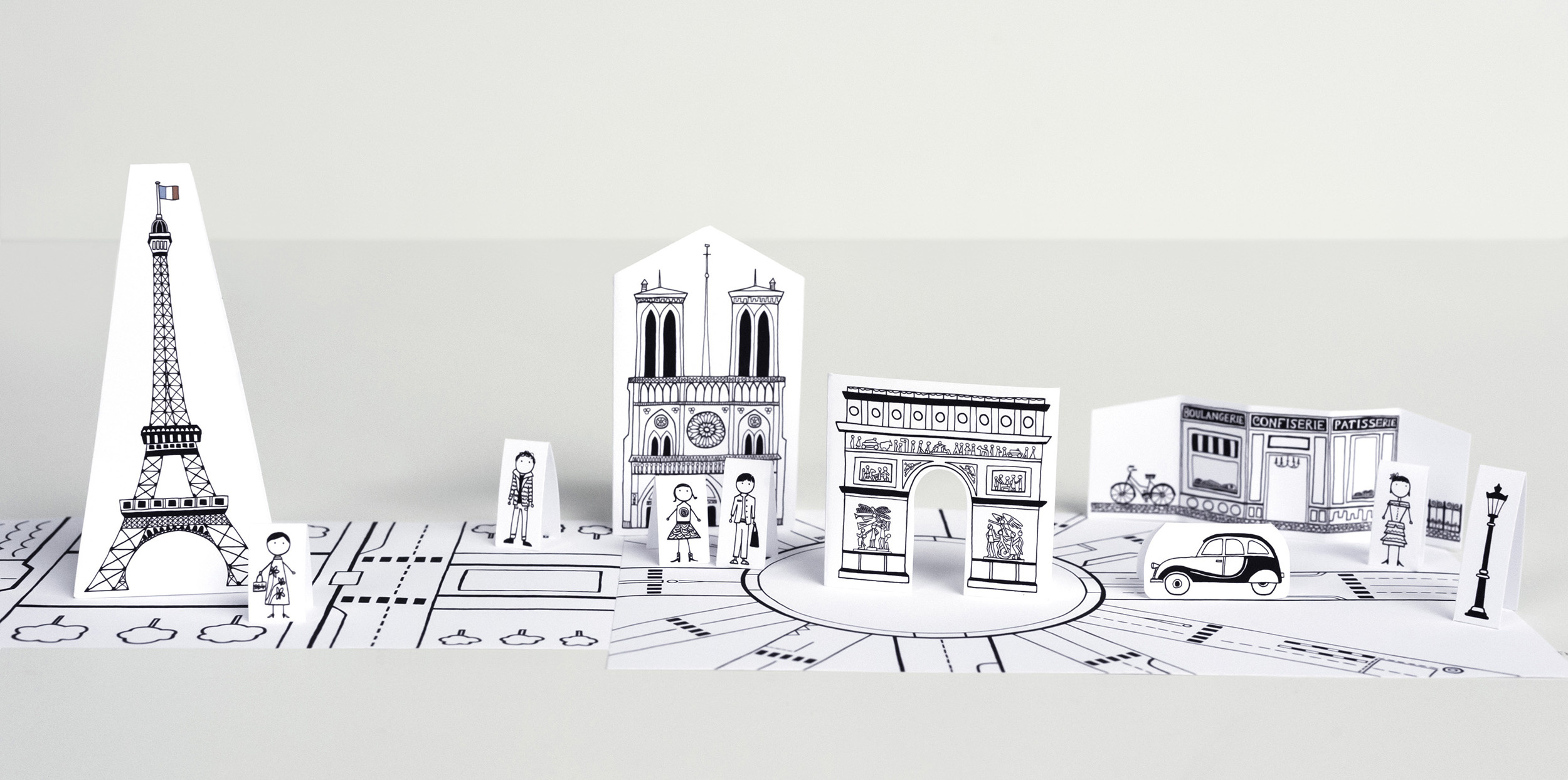Paper City – Madejoel for Printable Paper City