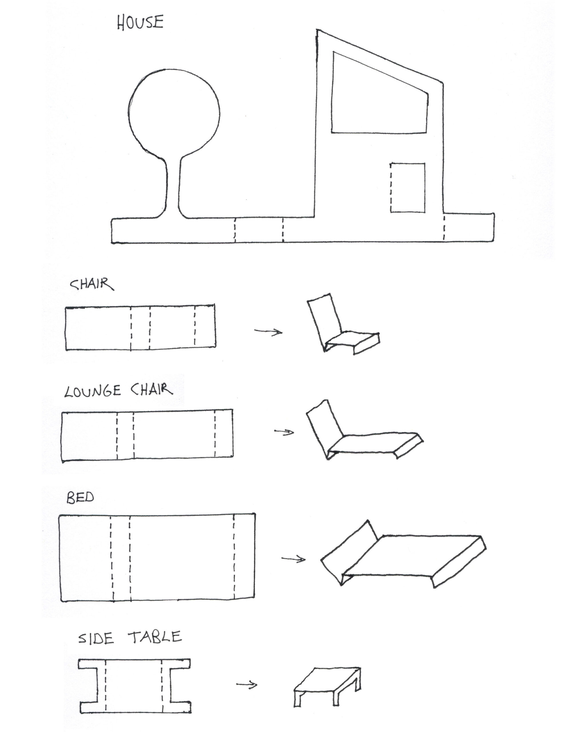 Paper Dollhouses – Madejoel for Free Printable Paper Dollhouse Furniture Templates