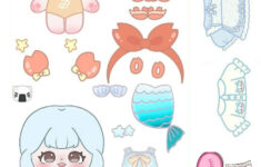 Paper Dolls Clothing: Discover 10 Save Up Ideas | Paper Doll in Printable Paper Doll Chibi
