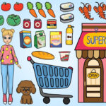 Paper Dolls Supermarket Diy Pertaining To Printable Paper Doll Supermarket Katemade