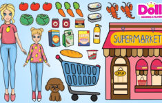 Paper Dolls Supermarket Diy pertaining to Printable Paper Doll Supermarket Katemade