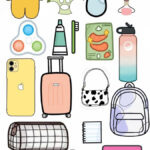 Paper Duck Accessoires | Roupas De Papel, Bonecas De Papel Vintage In Printable Paper Duck Accessories