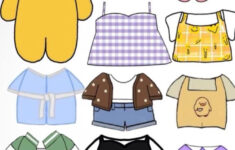 Paper Duck And Clothes | Paper Doll Clothes, Duck Outfits, Paper Dolls inside Printable Paper Duck Clothes