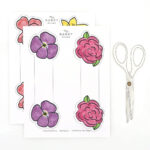 Paper Flower Napkin Rings Intended For Printable Paper Napkin Rings