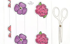 Paper Flower Napkin Rings intended for Printable Paper Napkin Rings