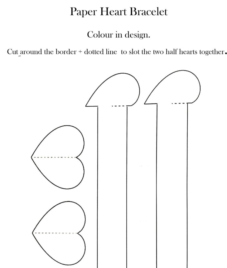 Printable Paper Bracelets