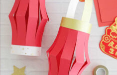 Paper Lantern Craft - Childhood Magic regarding Printable Paper Lantern