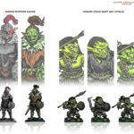 Paper Miniatures I Designed For April : R/Dungeonsanddragons In Printable Paper Miniatures