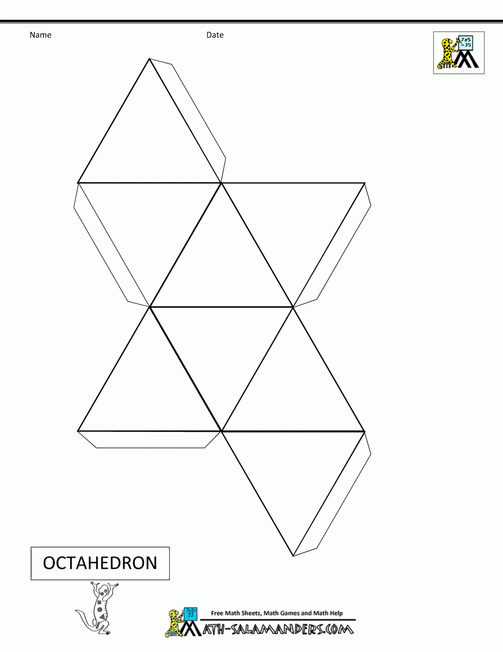 Paper Models For Download - Nets with Printable Paper Net