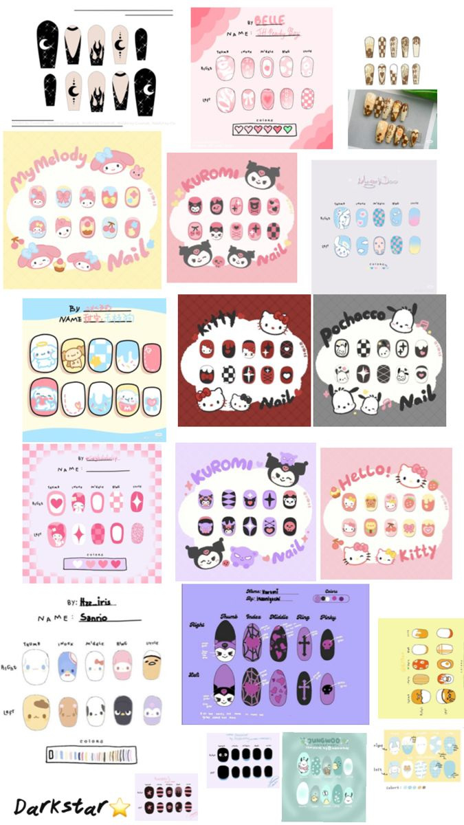 Paper Nail | Manualidades Económicas, Dibujo De Adorno in Printable Paper Nail Template