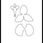 Paper Orchid Template With Regard To Free Printable Paper Orchid Template