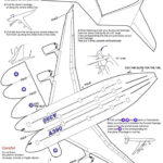 Paper Plane Glider Airbus A 380 Within Printable Paper Aircraft Models