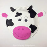 Paper Plate Cow Craft   The Joy Of Sharing For Printable Paper Plate Cow Craft Template