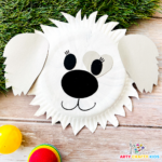 Paper Plate Dog Craft   Arty Crafty Kids In Free Printable Paper Plate Animal Crafts Templates