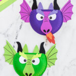 Paper Plate Dragon   Made To Be A Momma Regarding Free Printable Paper Plate Dragon Template