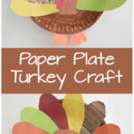 Paper Plate Turkey Craft For Kids   Frugal Fun For Boys And Girls Intended For Printable Paper Plate Turkey