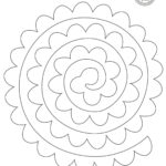 Paper Roses   Free Printable Templates | Kids Activities Blog With Regard To Printable Paper Rose Template