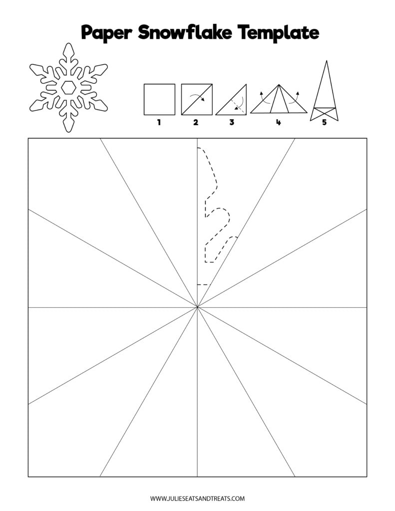 Paper Snowflake Templates - {Free Templates!} Kids Activity Zone in Printable Paper Snowflakes