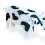 Paper Toy Cow | Craft Worksheets | Papercat | Diy | Kids Activity Within Printable Paper Cow