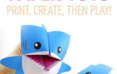 Paper Toy Templates - 14 Free Printables To Craft And Play! within Printable Paper Craft Toys
