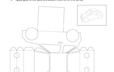 Paper Vehicles Cut-Outs Template with Free Printable Paper Car Templates