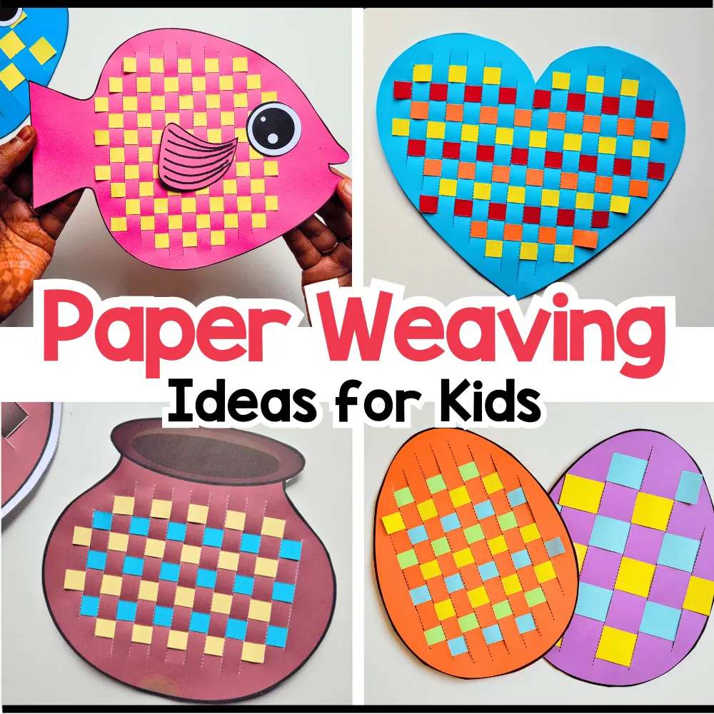 Paper Weaving Crafts For Kids {Craft Templates For All} regarding Printable Paper Weaving Worksheets