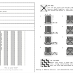 Paper Weaving | Experimental Textiles For Printable Paper Weaving Worksheets