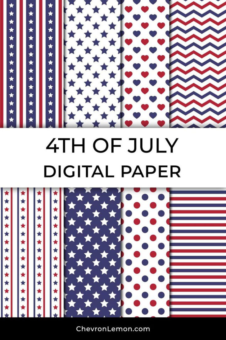 Patriotic Printable Paper