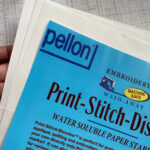 Pellon Print Stitch Dissolve, Pellon 2301S, Water Soluble Paper Inside Printable Paper That Dissolves In Water