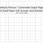 Perfectly Scaled And Precise Printable Graph Paper   A4   1 Centimeter  Square   Metric Intended For 1 Cm Grid Paper Printable