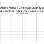 Perfectly Scaled And Precise Printable Graph Paper   A4   1 Centimeter  Square   Metric With Printable Paper A4