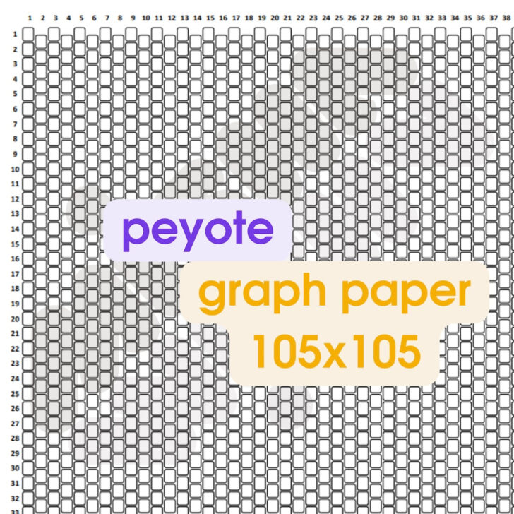 Free Printable Peyote Graph Paper