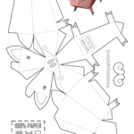 Piggy Paper Model   Free Printable Paper Modelsanton Filonov In Printable Paper Models