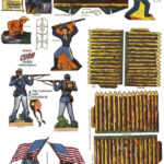 Pin Di Paper Soldiers Su British Colonial Paper Soldiers Within Free Printable Paper Soldiers